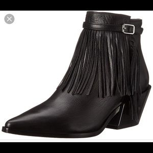 Sigerson Morrison Lena Fringe Leather Boot